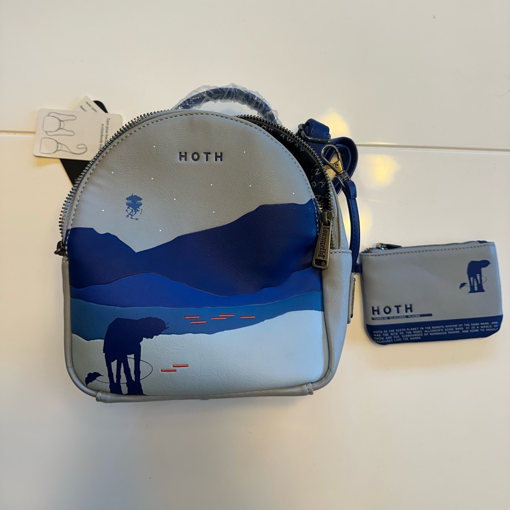 NWT Battle of Hoth Loungefly backpack